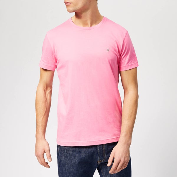 GANT Men's The Original Short Sleeve T-Shirt - Pink Rose