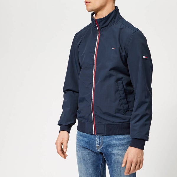 Tommy Jeans Men's Essential Casual Bomber Jacket - Navy