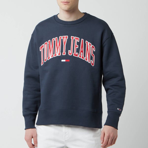 Tommy Jeans Men's Collegiate Logo Sweatshirt - Navy