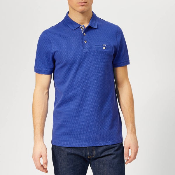 Ted Baker Men's Vardy Polo Shirt - Dark Blue