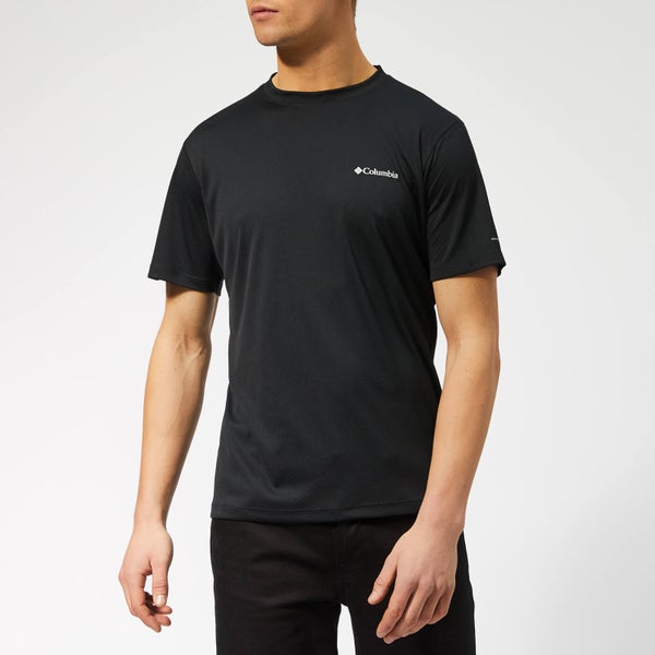 Columbia Men's Zero Rules Short Sleeve T-Shirt - Black