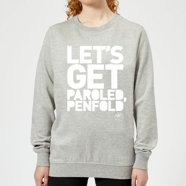 Danger Mouse Let's Get Paroled Penfold Women's Sweatshirt - Grey