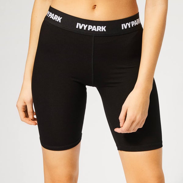 Ivy Park Women's Active Logo Cycling Shorts - Black