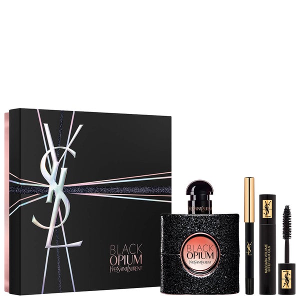 Yves Saint Laurent Black Opium and Eye Makeup Gift Set