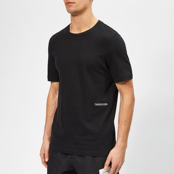 Calvin Klein Men's Twin Pack T-Shirt - Black