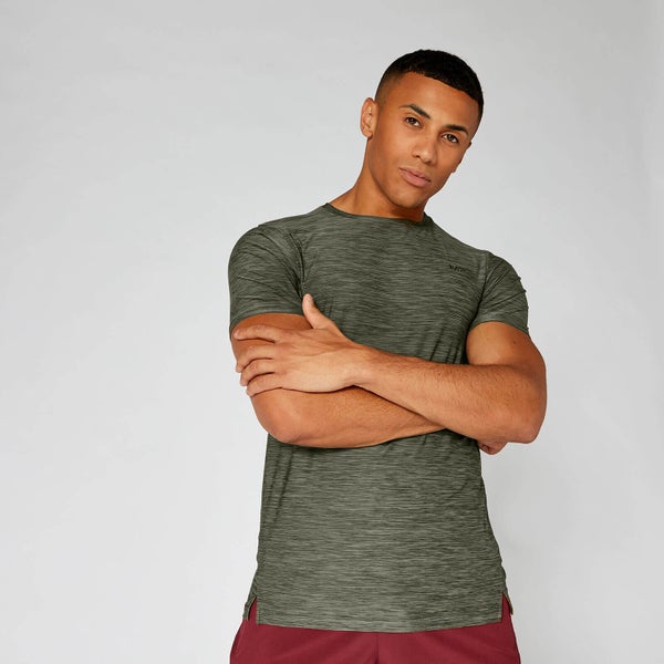 Dry-Tech Infinity T-Shirt — Green Marl - XS