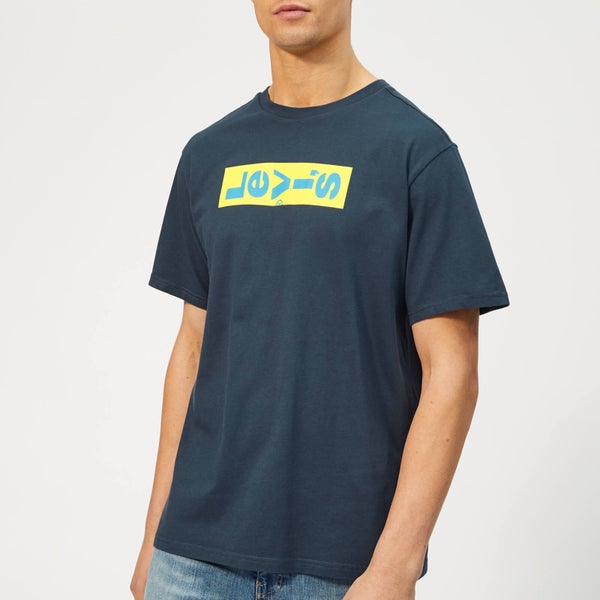 Levi's Men's Oversized Lazy Graphic T-Shirt - Dress Blues