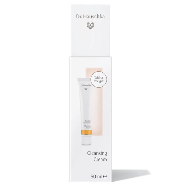 Dr. Hauschka Cleansing Cream with Cosmetic Sponge and Eye Make Up Remover Sachet (Worth £21.28)