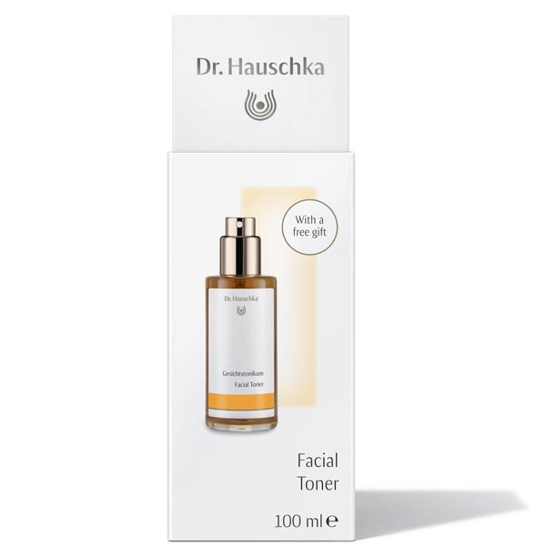 Dr. Hauschka Facial Toner with Cosmetic Sponge and Eye Make Up Remover Sachet (Worth £30.78)