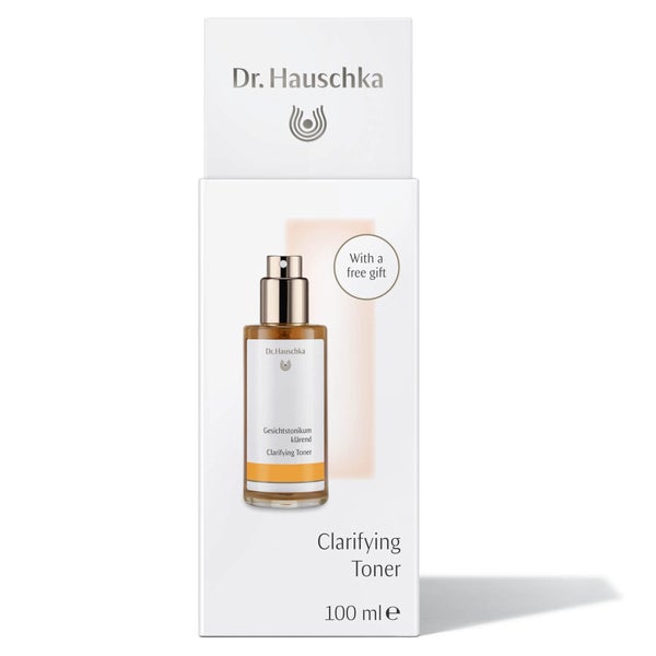 Dr. Hauschka Clarifying Toner with Cosmetic Sponge and Eye Make Up Remover Sachet (Worth £30.78)