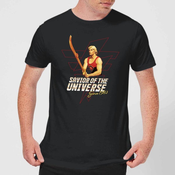 Flash Gordon Savior Of The Universe Since 1980 Men's T-Shirt - Black