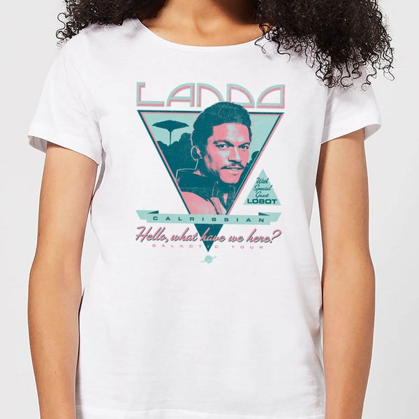 Star Wars Lando Rock Poster Women's T-Shirt - White