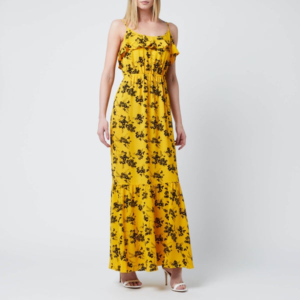 MICHAEL MICHAEL KORS Women's Bold Botanical Dress - Golden Yellow/Black