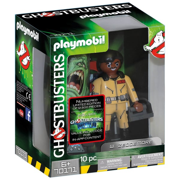 Playmobil Ghostbusters Collector's Edition W. Zeddemore - Limited and individually numbered (70171)