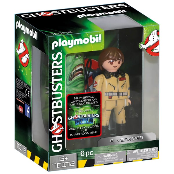 Playmobil SOS Fantômes Edition Collector P. Venkman - Limitée et numérotée individuellement (70172)