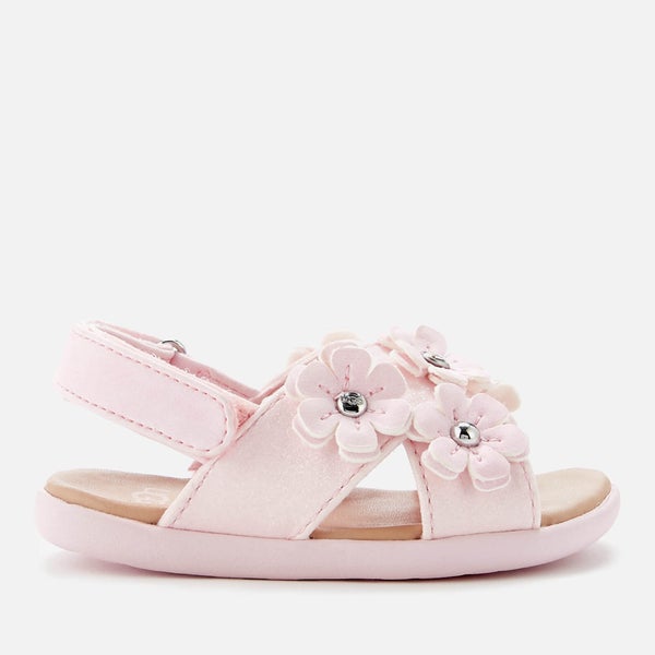 UGG Babies Allairey Sparkles Sandals - Seashell Pink