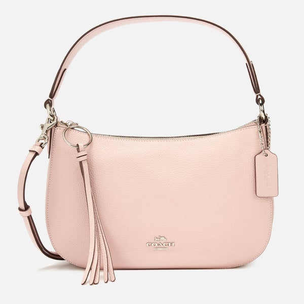 Coach Women's Polished Pebble Leather Sutton Cross Body Bag - Blossom