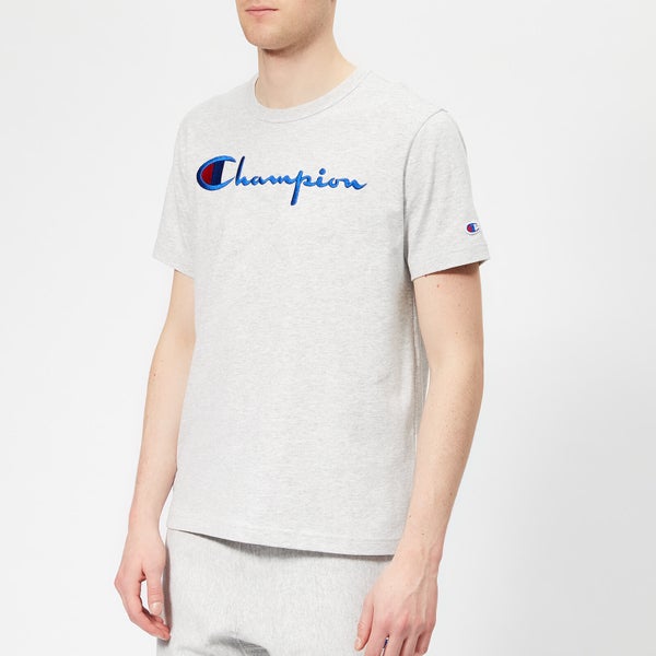 Champion Men's Logo T-Shirt - Grey - XS