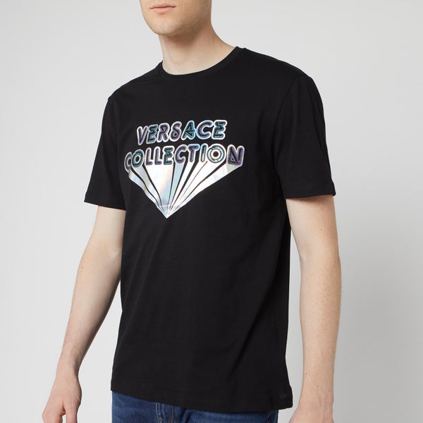 Versace Collection Men's Diamond Logo T-Shirt - Black