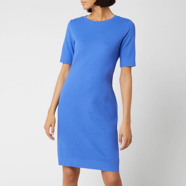 BOSS Women's Dabutton Dress - Cornflower Blue
