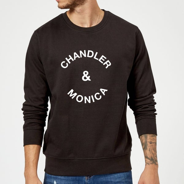 Chandler & Monica Sweatshirt - Black