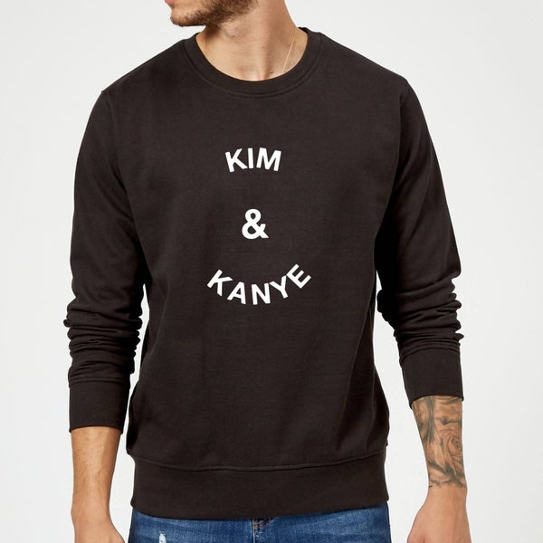 Kim & Kanye Sweatshirt - Black