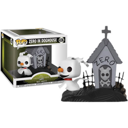 Disney Nightmare Before Christmas - Zero in der Hundehütte EXC Pop! Movie Moment