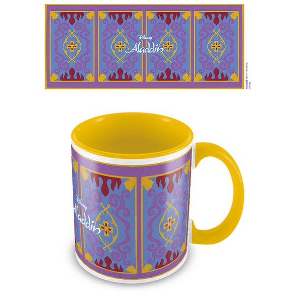 Aladdin (Magic Carpet) Yellow Inner Mug