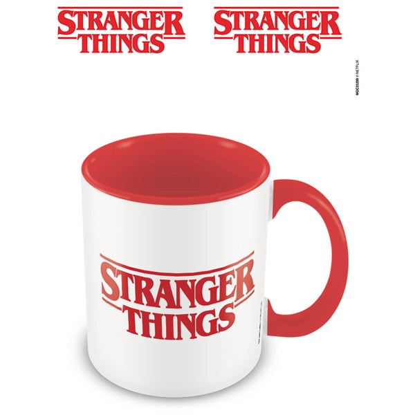 Stranger Things (Logo) Red Inner Mug