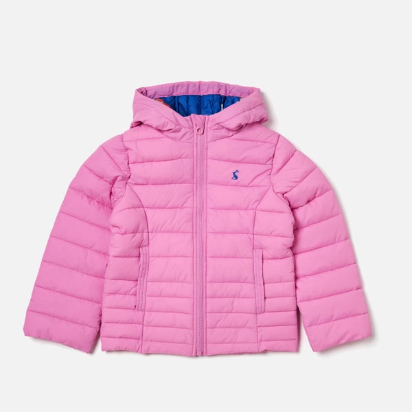 Joules Girls' Kinnaird Packable Jacket - Light Pink