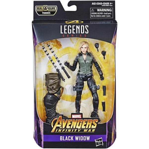 Hasbro Marvel Legends Series Avengers: Infinity War 16 cm Black Widow-Figur