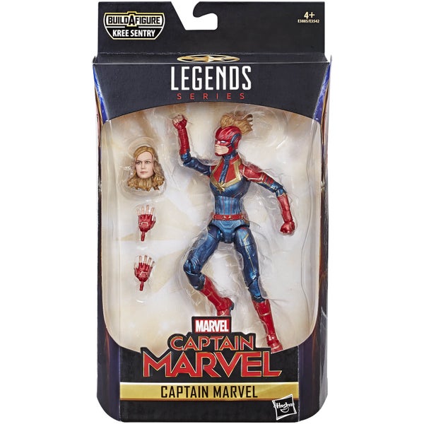 Hasbro Marvel Legends Series Captain Marvel 6-inch Captain Marvel in Costume Figure