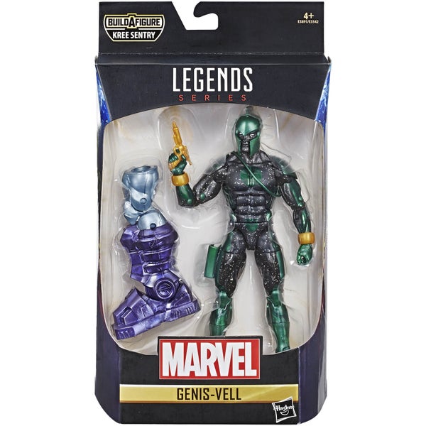 Hasbro Marvel Legends Series Captain Marvel 6-inch Genis-Vell Figure