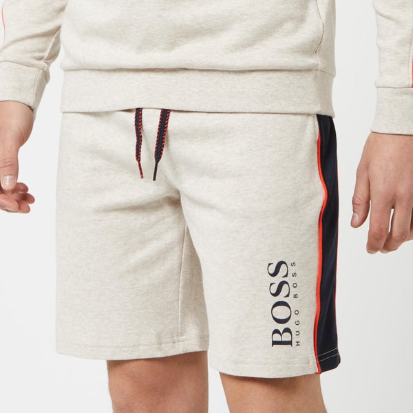 BOSS Hugo Boss Men's Stripe Detail Shorts - Grey