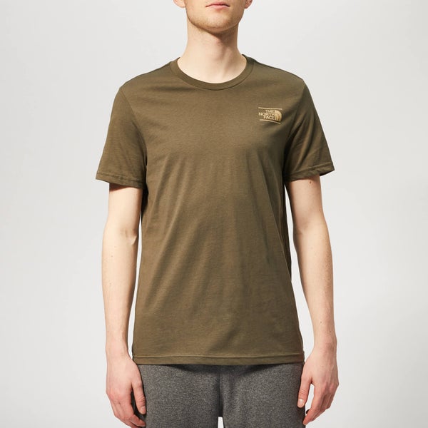 The North Face Men's Graphic Short Sleeve T-Shirt - New Taupe Green