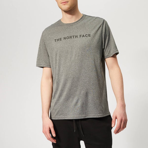 The North Face Men's Train N Logo Short Sleeve T-Shirt - Medium Grey Heather