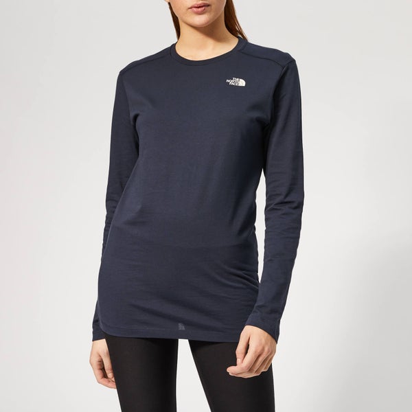 The North Face Women's Simple Dome Long Sleeve T-Shirt - Urban Navy