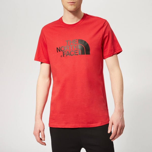 The North Face Men's Easy Short Sleeve T-Shirt - Salsa Red