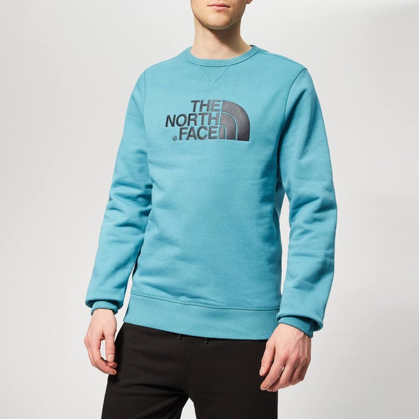 The North Face Men's Drew Peak Crew Neck Sweatshirt - Storm Blue