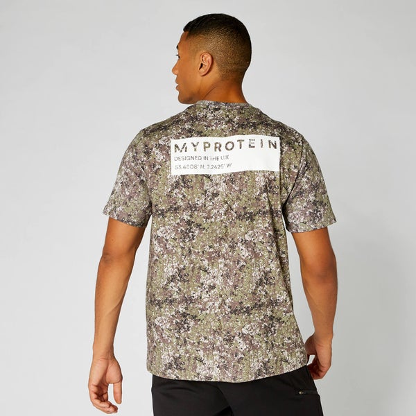 T-Shirt extra large Coordinates — Camouflage