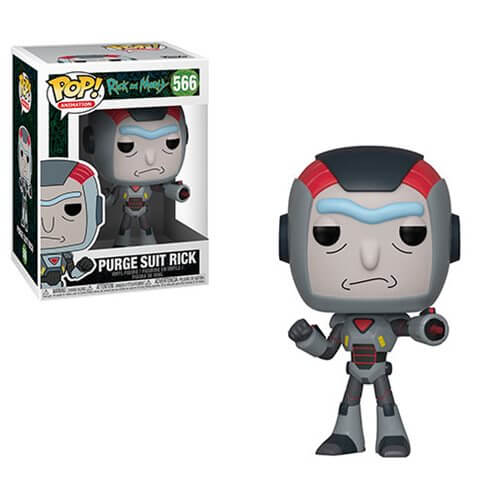 Rick and Morty Rick in Purge Suit Funko Pop! Figuur
