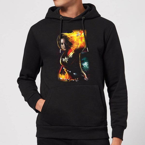 Captain Marvel Galactic Shine hoodie - Zwart