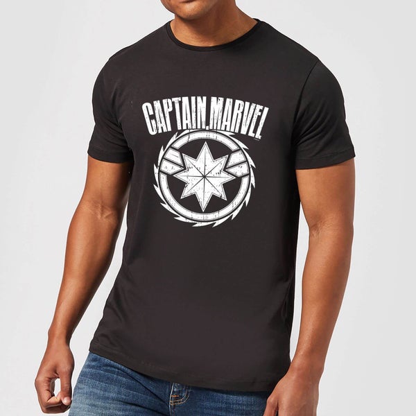 Captain Marvel Logo T-shirt Homme - Noir