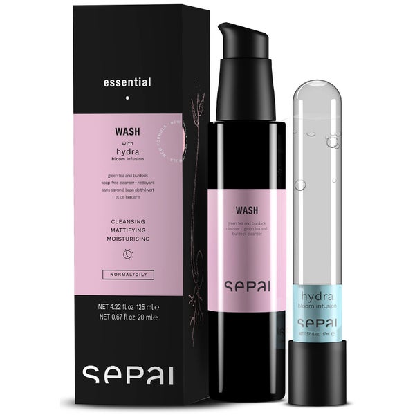 Sepai Wash Cleanser and Hydra Bloom Infusion 142ml