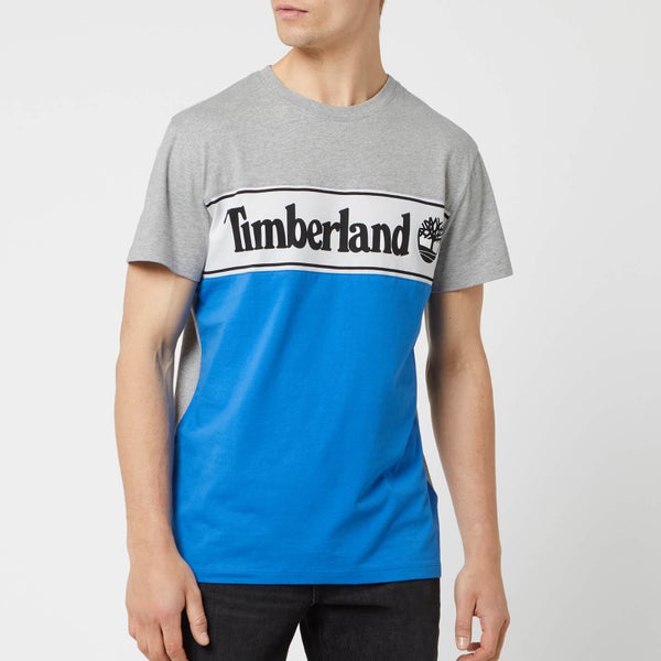 Timberland Men's Cut and Sew T-Shirt - Medium Grey Heather