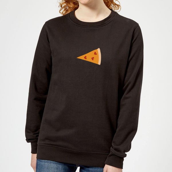 Pizza Part Women's Sweatshirt - Black