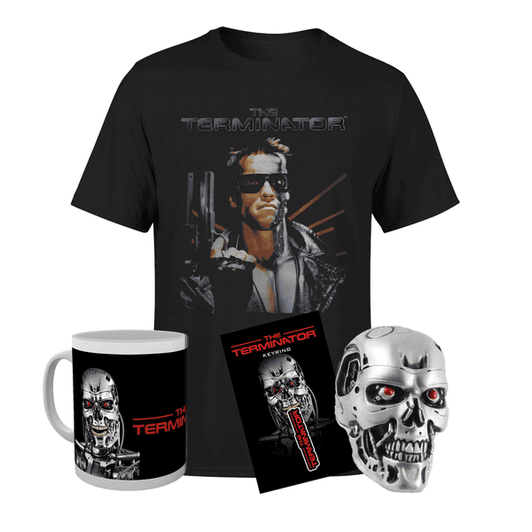 The Terminator Paket T-Shirt - Schwarz