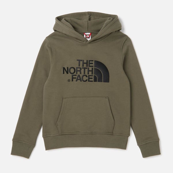 The North Face Kids' Drew Peak Pull Over Hoodie - New Taupe Green