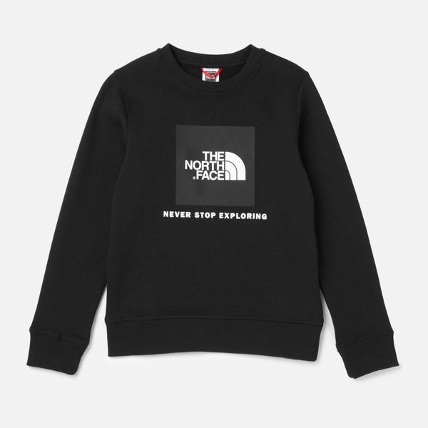 The North Face Kids' Box Crew Neck Sweatshirt - TNF Black