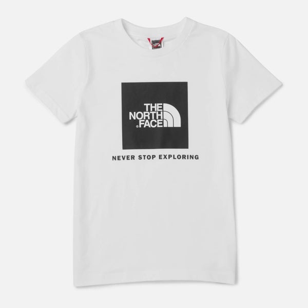 The North Face Kids' Youth Box Short Sleeve T-Shirt - TNF White